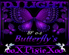 Butterfly dj light