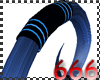 (666) demon blue horns
