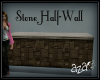 aza~ Stone Half Wall