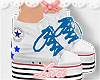 ✰ blue star converse