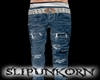 ripped punk jeans