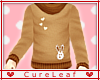 |BUNNY| Sweaters Brown