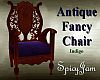 Antq Carved Armchair Ind