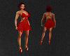 Red Summer Crochet Dress