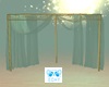 E- Corner Drapes Blue