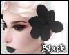 BLACK hair flowers