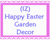 Happy Easter Garden Deco