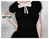 Black Lolita Bow Dress