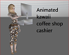 Animated cashier cute