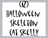 Skeleton Cat Decor