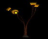 brown yellow anima/lamp