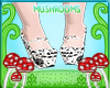 m" Dalmation Wedges