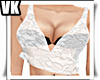 *VK*White Lacy Tops