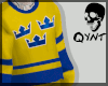 ☠ Sweden hockey jersey