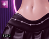 leather skirt black