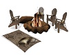 MJ-Egyptian Firepit+seat
