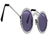 |L| Glasses Diamond Stud