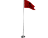 Red Top Notch Flag