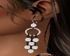 BLACK & WHITE  EARRINGS