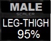95% LEG-THIGH MALE