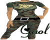 camouflage outfit