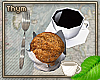 Ban-Nut Muffin w/ Coffee