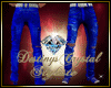 Blue Pants cargos fashio