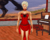 G* Red Saloon Dress