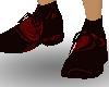 fs red & black tux shoes