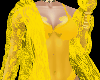 Yellow Lace Robe