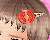 ! tomato hairclip