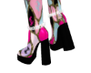 CC Splotch Thigh Highs