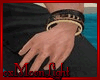 -ML- Obsidian Bracelet L
