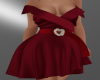Burgandy Cocktail Dress