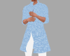 vasu sky blue kurta