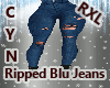 RXL Ripped Blu Jeans