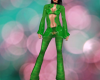 D Green Sexy Full Outfit