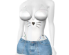 Kitty Full Outfit White