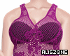 [AZ] Purple Lace dress