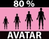 Avatar Scaler 80%