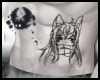 !纹身anime gurl.