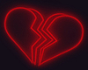 R. Neon Red Heart
