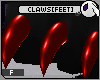 ~DC) Claws[feet] Red F
