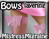 +MMP Garter Bows, Pink