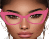 pink sparkle glasses