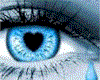 Blue Heart Eyes