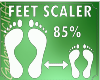 85 % Foot - Shoe Scaler