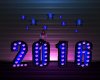 2016 Happy New Year sign