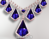 ❥| Sapphire Necklace