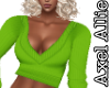 AA Green Cropped Top